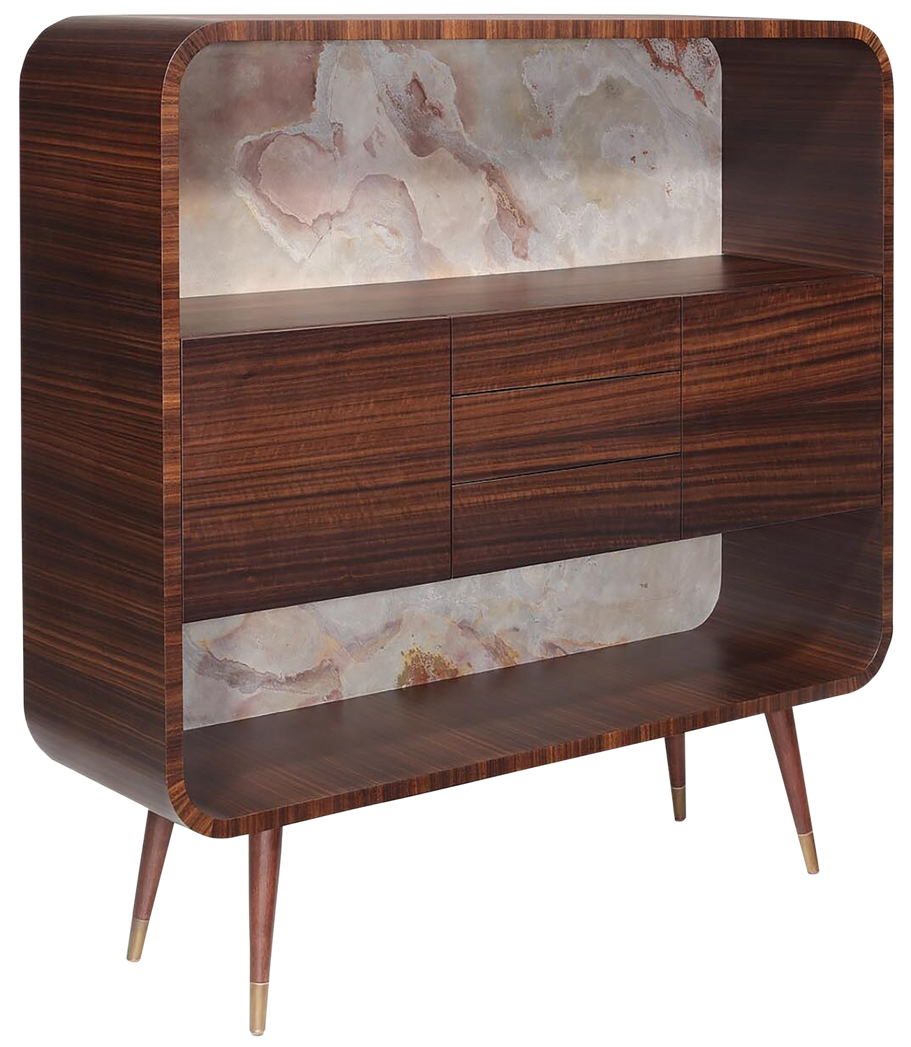 Buffet bar Prélude von Ovation Paris (N.D) Aufbewahrung Holz SINGULART